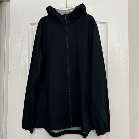 ExOfficio men's rain jacket black size large - Picture 1 of 10